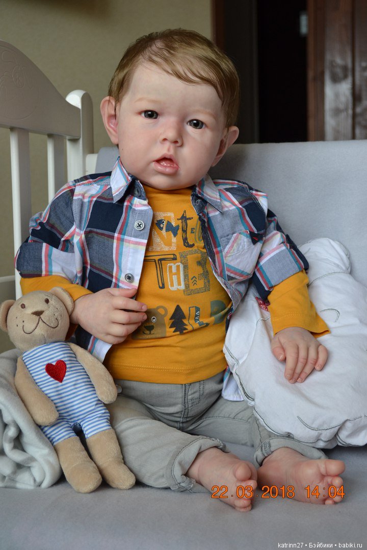Кукла реборн Коленька, молд Liam. Автор Ekaterina Abbyasova babies
