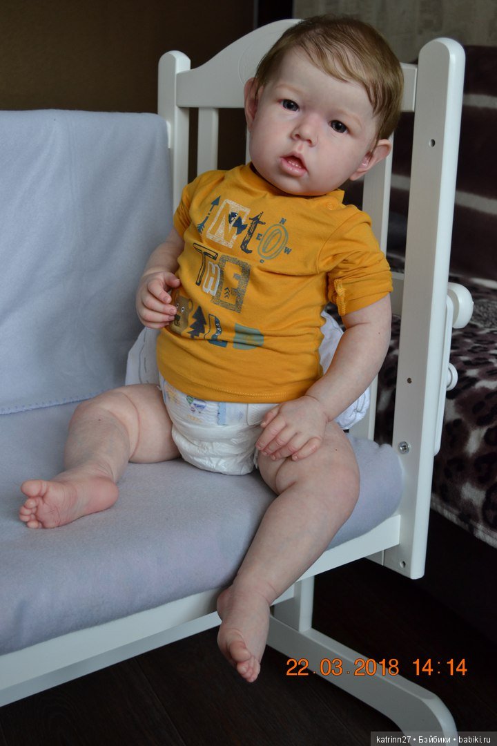 Кукла реборн Коленька, молд Liam. Автор Ekaterina Abbyasova babies (фото 4)