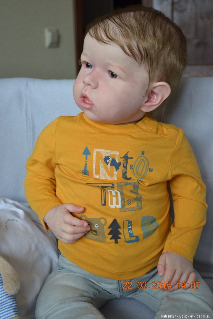 Кукла реборн Коленька, молд Liam. Автор Ekaterina Abbyasova babies