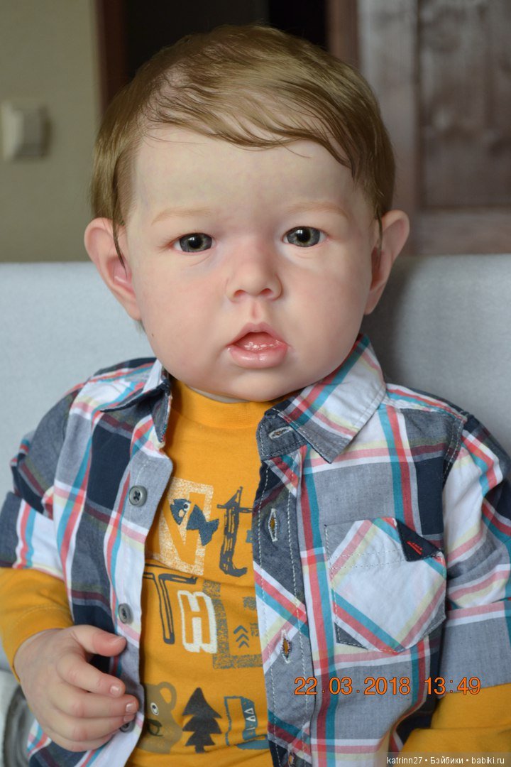 Кукла реборн Коленька, молд Liam. Автор Ekaterina Abbyasova babies (фото 7)