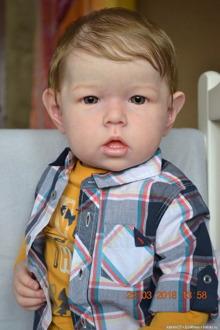 Кукла реборн Коленька, молд Liam. Автор Ekaterina Abbyasova babies