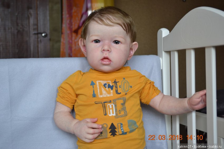 Кукла реборн Коленька, молд Liam. Автор Ekaterina Abbyasova babies (фото 2)