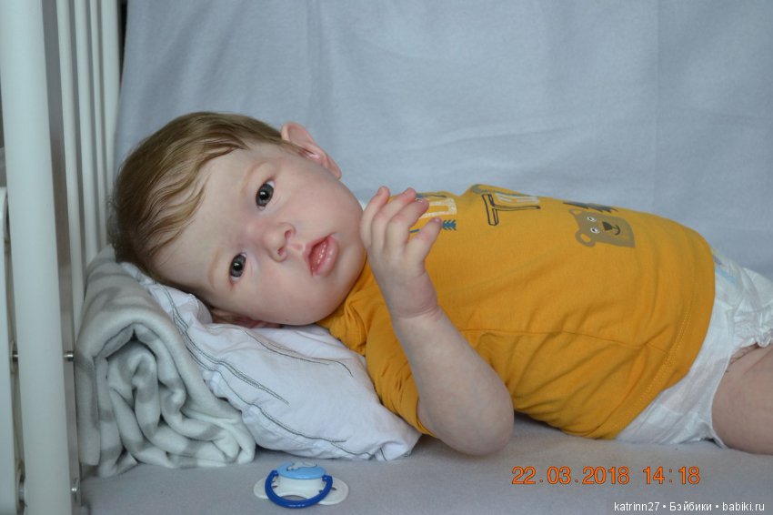 Кукла реборн Коленька, молд Liam. Автор Ekaterina Abbyasova babies (фото 8)