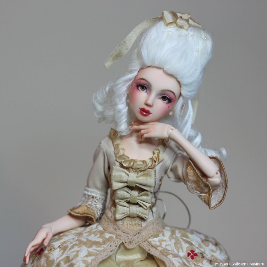 Наряд в стиле Рококо - процесс и результат (фото 4)