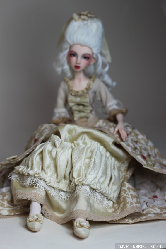 Наряд в стиле Рококо - процесс и результат (фото 5)