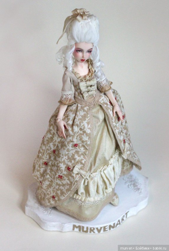 Наряд в стиле Рококо - процесс и результат