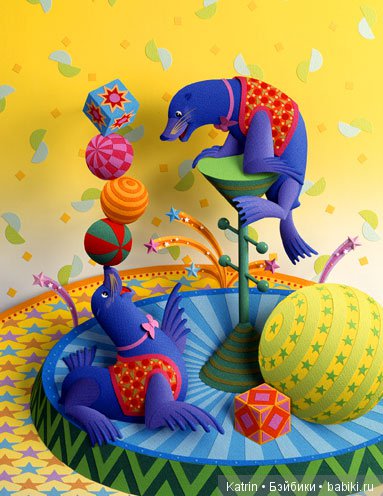 Уникальные картины в технике Бумагопластика от Hideharu Naitoh