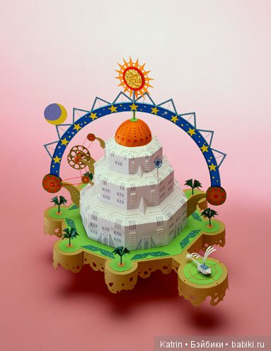 Уникальные картины в технике Бумагопластика от Hideharu Naitoh (фото 4)