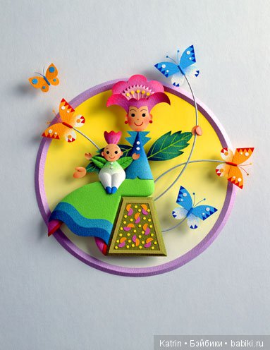 Уникальные картины в технике Бумагопластика от Hideharu Naitoh