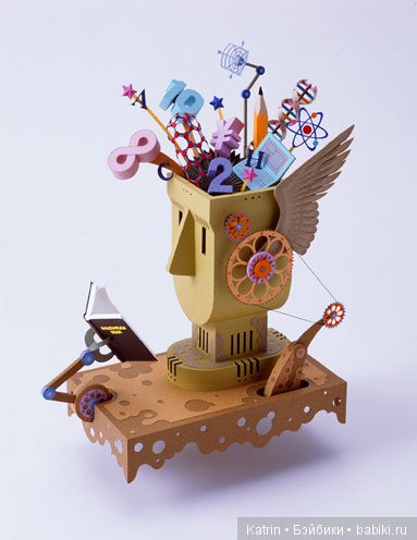 Уникальные картины в технике Бумагопластика от Hideharu Naitoh (фото 7)