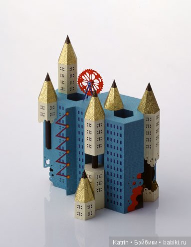 Уникальные картины в технике Бумагопластика от Hideharu Naitoh (фото 5)