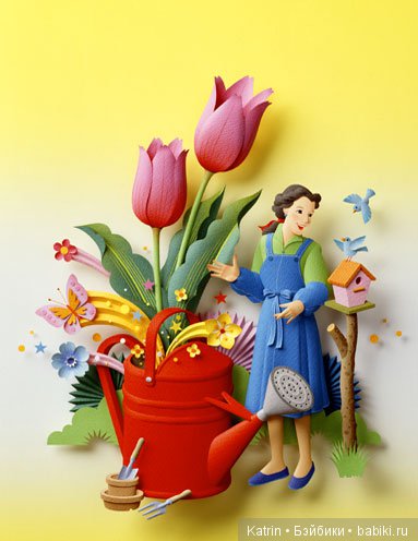 Уникальные картины в технике Бумагопластика от Hideharu Naitoh