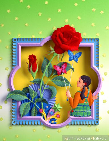 Уникальные картины в технике Бумагопластика от Hideharu Naitoh