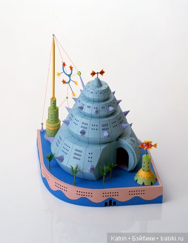 Уникальные картины в технике Бумагопластика от Hideharu Naitoh