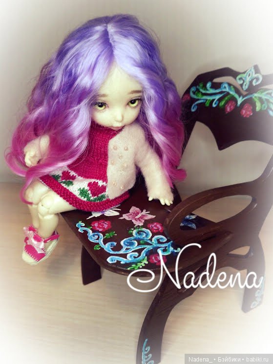 Парик на Pukifee — Одежда и обувь для кукол BJD (БЖД): 1/3 (фото 4)