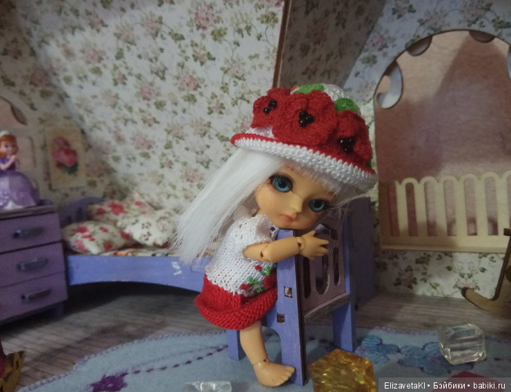 Малышка снежка. Ягодка цветочек (фото 2)