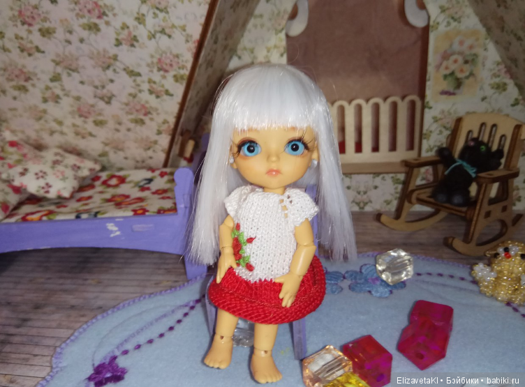 Малышка снежка. Ягодка цветочек (фото 3)