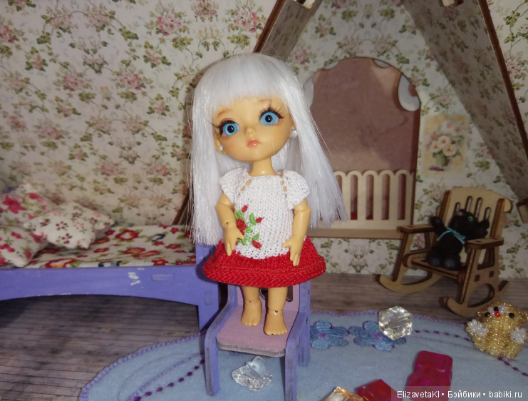 Малышка снежка. Ягодка цветочек (фото 4)