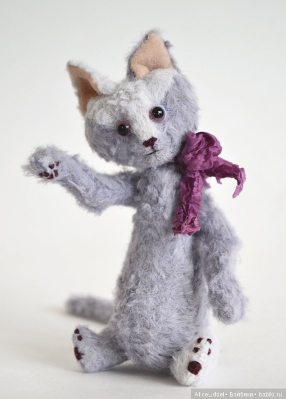 Весенний кот — Авторские мишки Тедди и друзья: фото (фото 3)