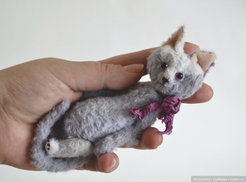 Весенний кот — Авторские мишки Тедди и друзья: фото (фото 6)