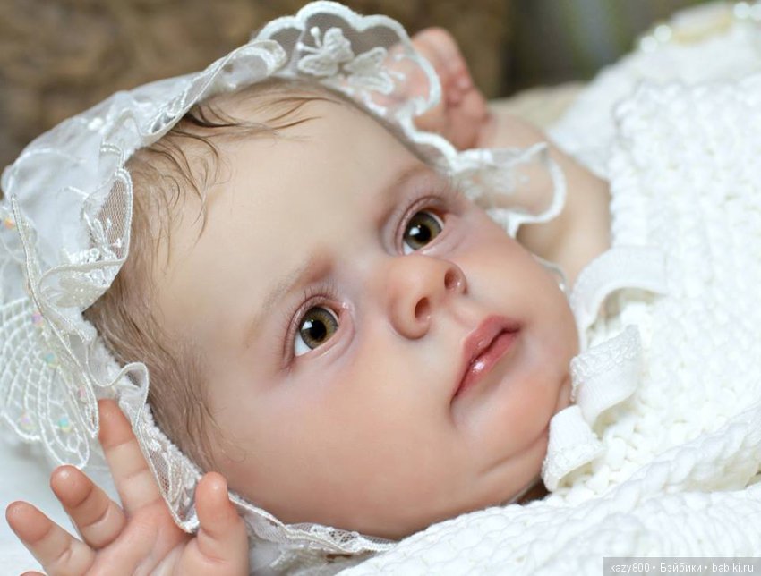 Затем у меня появилось вот такое нежное создание, малышка Гретта. Куклы реборн Елены Коротковой