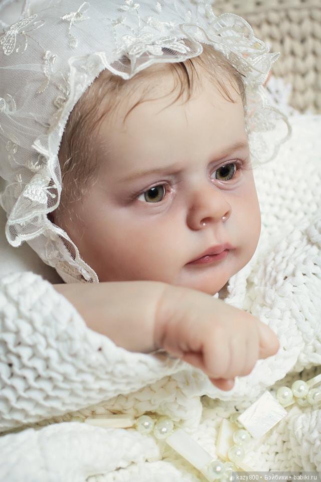 Затем у меня появилось вот такое нежное создание, малышка Гретта. Куклы реборн Елены Коротковой