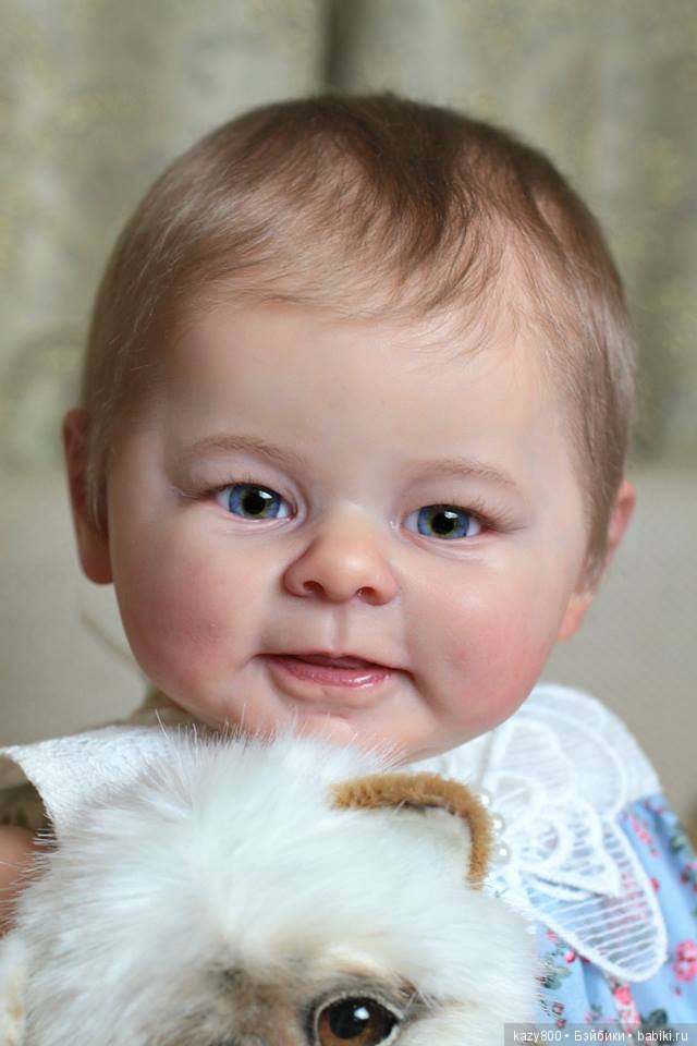 Затем у меня появилось вот такое нежное создание, малышка Гретта. Куклы реборн Елены Коротковой