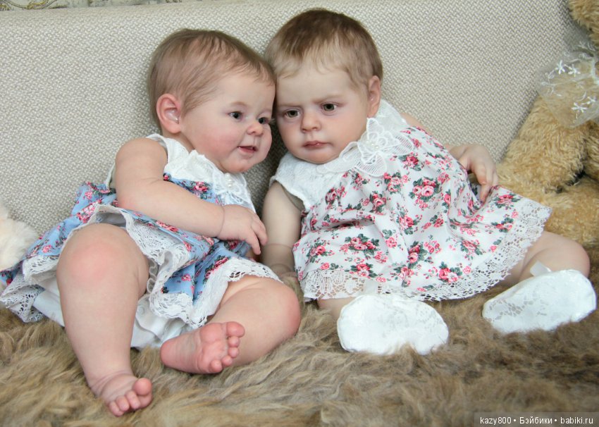 Затем у меня появилось вот такое нежное создание, малышка Гретта. Куклы реборн Елены Коротковой