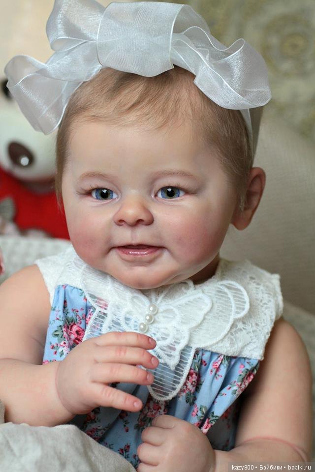 Затем у меня появилось вот такое нежное создание, малышка Гретта. Куклы реборн Елены Коротковой (фото 4)