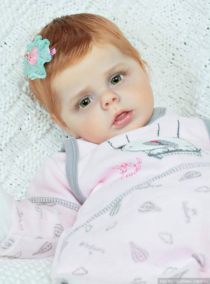 Рыжий огонек Шерри .Куклы реборн Елены Коротковой (фото 3)