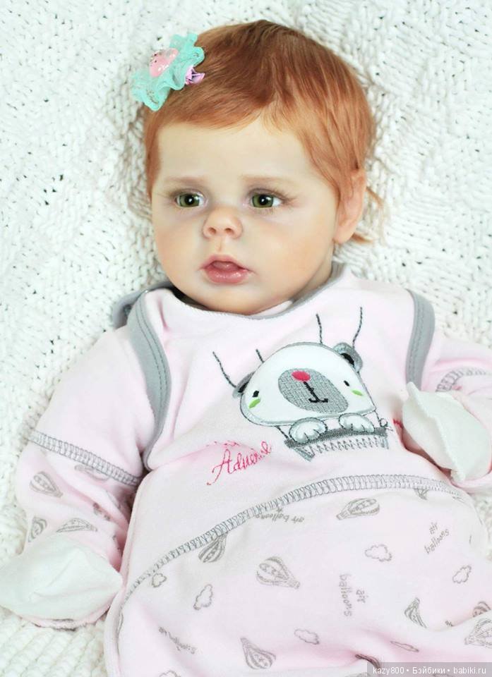 Рыжий огонек Шерри .Куклы реборн Елены Коротковой (фото 2)