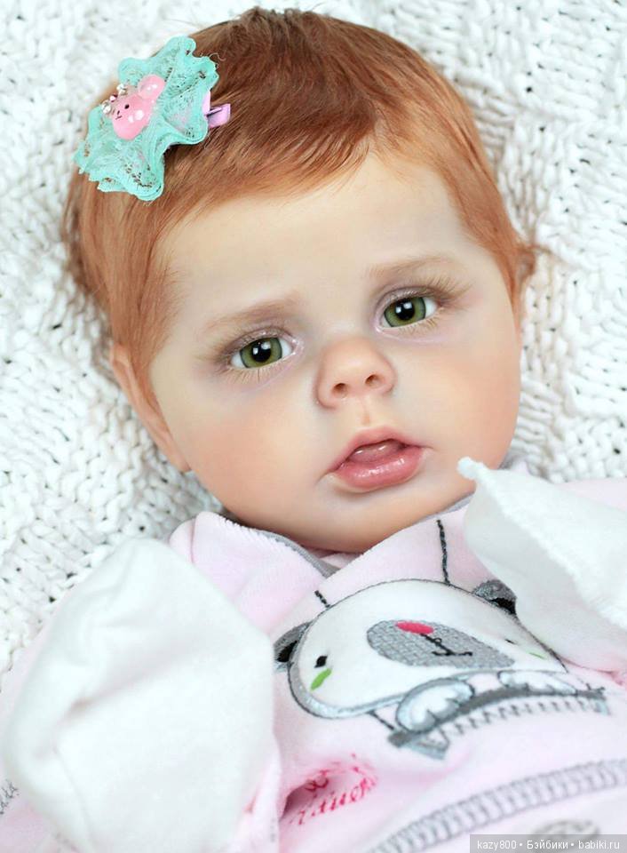 Рыжий огонек Шерри .Куклы реборн Елены Коротковой