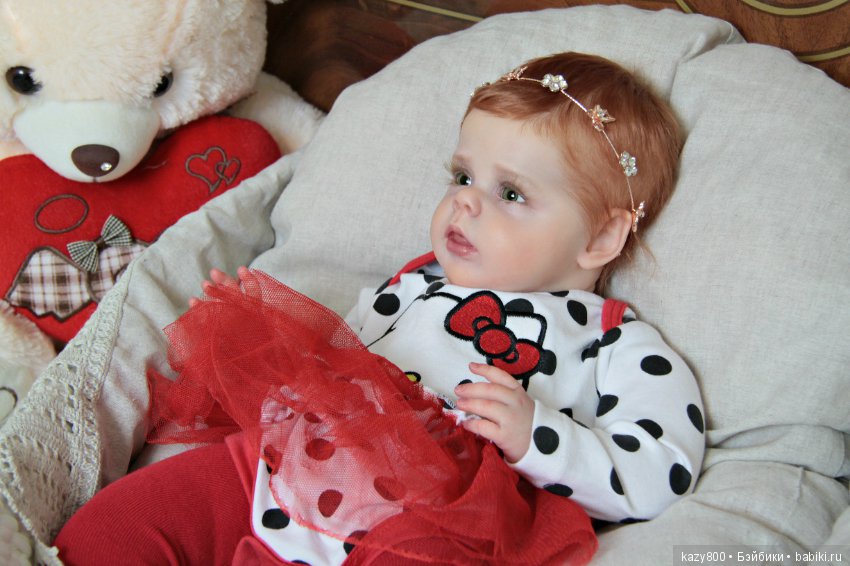 Рыжий огонек Шерри .Куклы реборн Елены Коротковой (фото 10)