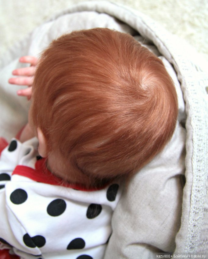 Рыжий огонек Шерри .Куклы реборн Елены Коротковой (фото 8)