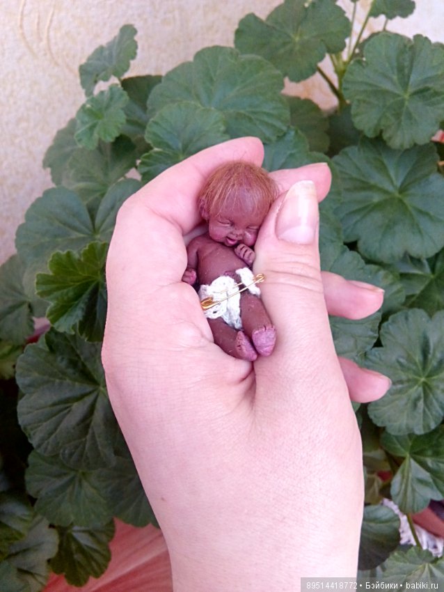 Силиконовая негритяночка — Авторские куклы из силикона: реалистичные