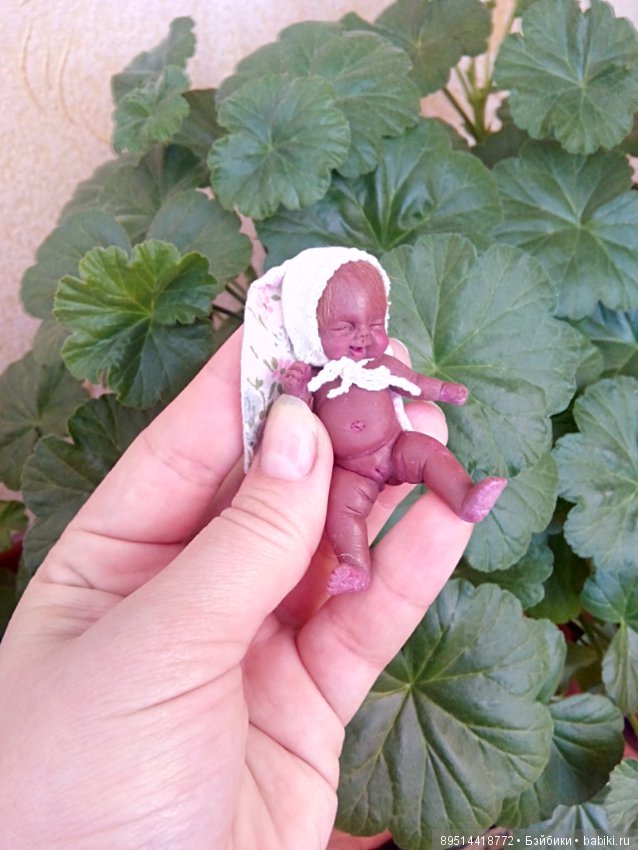 Силиконовая негритяночка — Авторские куклы из силикона: реалистичные (фото 2)