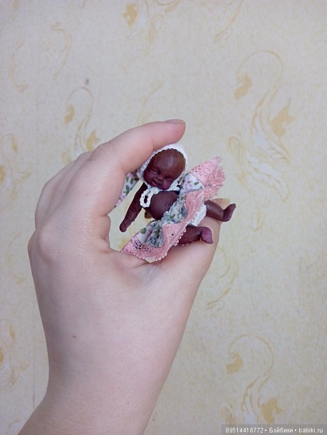 Силиконовая негритяночка — Авторские куклы из силикона: реалистичные