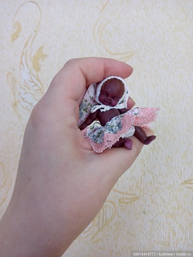 Силиконовая негритяночка — Авторские куклы из силикона: реалистичные