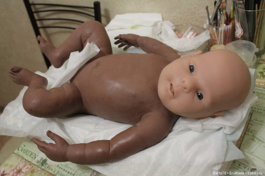 Рождение силиконового чуда - куклы Берновой Татьяны