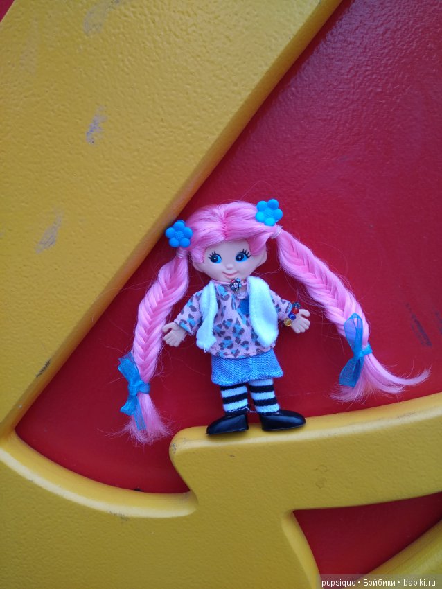 Прогулка Джеммы, Флетси, Flatsy doll