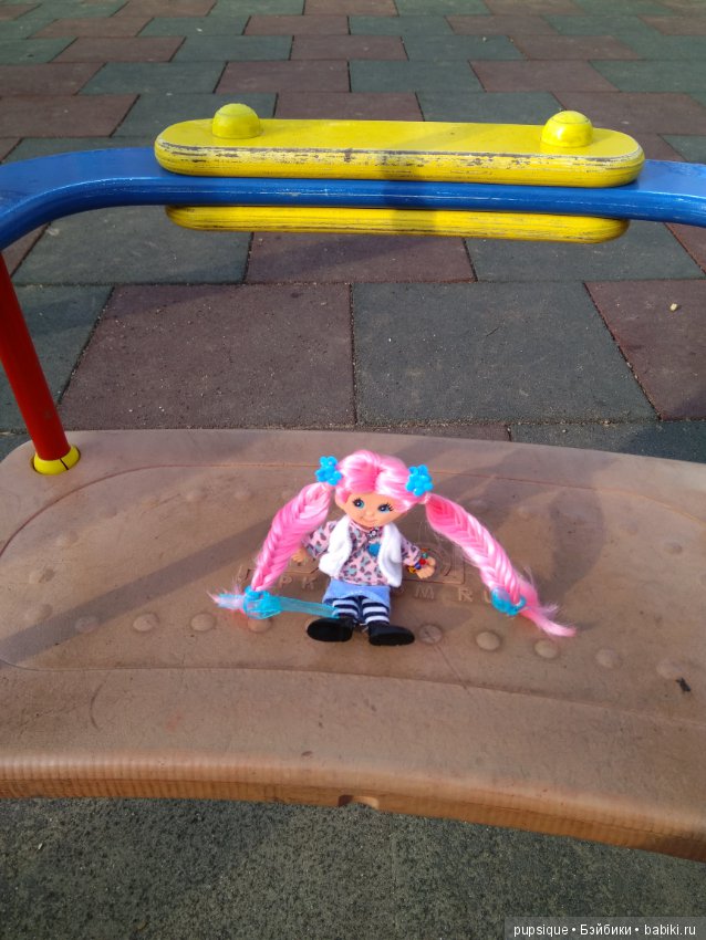 Прогулка Джеммы, Флетси, Flatsy doll (фото 4)
