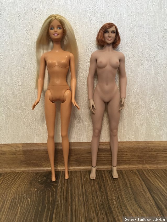 Phicen vs Barbie — Куклы Phicen (TBLeague/Фицен): бесшовные тела (фото 3)
