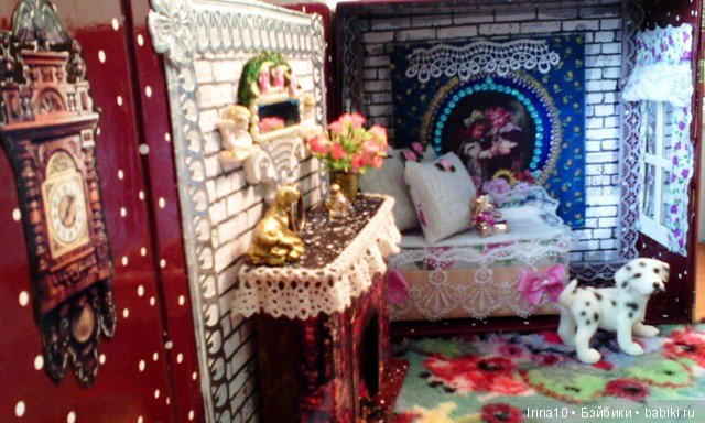 Домик в коробочке — Кукольные домики своими руками: фото