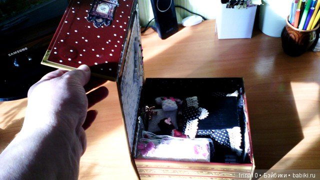 Домик в коробочке — Кукольные домики своими руками: фото (фото 4)