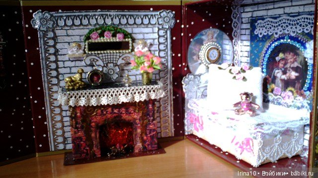 Домик в коробочке — Кукольные домики своими руками: фото