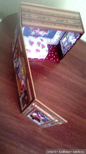 Домик в коробочке — Кукольные домики своими руками: фото (фото 7)