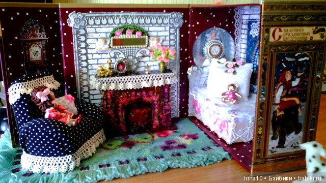 Домик в коробочке — Кукольные домики своими руками: фото