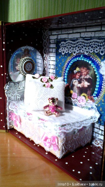 Домик в коробочке — Кукольные домики своими руками: фото