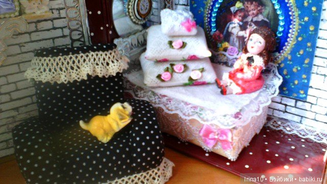 Домик в коробочке — Кукольные домики своими руками: фото