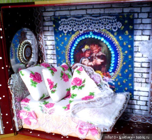 Домик в коробочке — Кукольные домики своими руками: фото